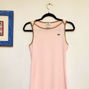 Light Pink Lacoste Tennis Dress